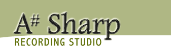 A# Sharp Recording Studio