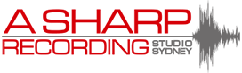 A-sharp Recording Studio Sydney Logo
